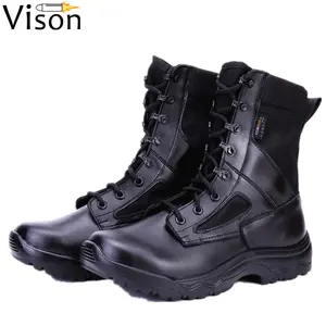 Delta schwarze Stiefel taktische Stivali Alti Herren taktische Stiefel Bota Tactico taktische Multifunktions-Stiefel mit hohem Bein