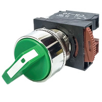 Sélecteur non lumineux basse tension Commutateur rotatif de bloc de contact de remplacement facile pour circuits 5V/5mA