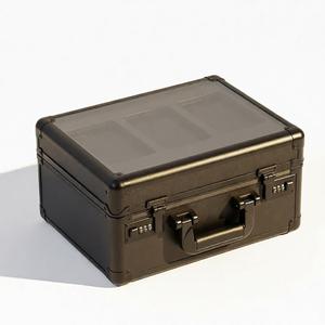 Estuche de Almacenamiento Personalizado de Aluminio con Cerradura de Código, para Tarjetas Deportivas Graduadas BGS, PSA y SGC, con Cubierta Acrílica, Fabricante OEM - Product Image 5
