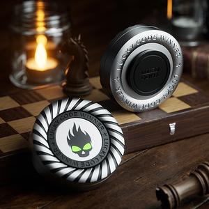 Juguete de trinquete de aleación con <span class=keywords><strong>ojos</strong></span> luminosos DIY, cuentas y resortes reemplazables, 2 <span class=keywords><strong>en</strong></span> 1: Fidget Hand Spinner y Fidget Slider Magnético - Product Image 5
