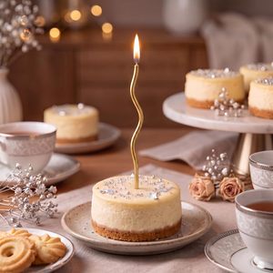 <b>Long</b> Rod Thread <b>Candle</b> for Cake Decoration for Christmas Halloween Birthday Wedding Parties Perfect Baking Cake Topper - Product Image 3