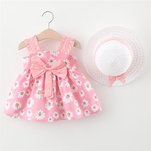 Vestidos de Algodón para Bebés con Diseño de Flores, Estilo Japonés y Coreano, Vestidos de Verano, Compra en Línea - Product Image 2