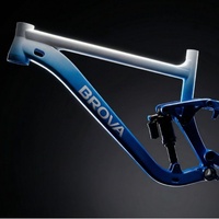 Cadre de vélo de montagne en aluminium AL6061 sur mesure OEM, 26-29 pouces, cadre Softail DH MTB, vente en gros, certifié CE
