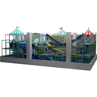 Nannan Baby Models of Playground Equipment Price Aire de jeux intérieure moderne Maze Adventure Park Kids for Sale