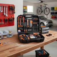 Ensemble de perceuse à main électrique 220V en gros Tournevis à percussion à vitesse variable avec moteur à brosse haute puissance avec batterie au lithium