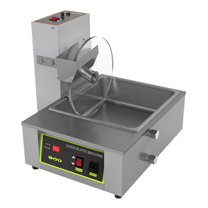 Hoàn toàn tự động thương mại nhỏ liên tục bánh xe sô cô la melter máy nóng chảy sô cô la ủ máy nóng chảy - Product Image 2