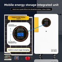 Armoire de stockage d'énergie solaire hors réseau avec onduleur photovoltaïque intégré Dimensions 725x520x310mm Wi-Fi activé
