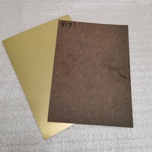 <span class=keywords><strong>HPL</strong></span> Metálico Dorado Cepillado para Puertas de Muebles, <span class=keywords><strong>Tablero</strong></span> Fenólico Formica de 1220*3050 mm, Lámina de Laminado de Alta Presión - Product Image 3