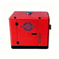Générateur diesel à onduleur super silencieux 5/6/7KW, portable, 220V 60Hz DC ATS AVR, télécommande automatique, pour maison/yacht, alimentation de secours