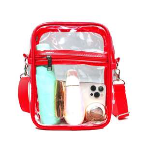 Custom Logo Factory Custom Greek Letter Delta Sorority Fraternity & Sorority Founder Sisterhood PVC <b>Shoulder</b> <b>Sling</b> Bag - Product Image 6