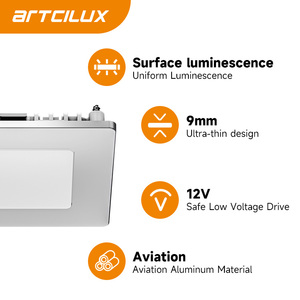 Nhà Máy Trực Tiếp 12V 2.5W Siêu Mỏng Vòng/Vuông <span class=keywords><strong>LED</strong></span> <span class=keywords><strong>Puck</strong></span> Ánh Sáng Lõm/Bề Mặt Gắn Kết <span class=keywords><strong>LED</strong></span> Tủ <span class=keywords><strong>Puck</strong></span> Ánh Sáng - Product Image 4