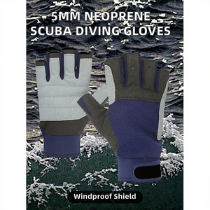 Professional DIVE&SAIL 5mm Neoprene Scuba Diving Gloves High-Stretch Antislip <b>Wetsuit</b> Spearfishing UV Protection Windproof All - Product Image 2
