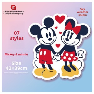 Decoración de Fiesta de Cumpleaños de <span class=keywords><strong>Mickey</strong></span> Mouse y Pato <span class=keywords><strong>Donald</strong></span>, Tablero KT con Temática del 100.º Día, Impresión Digital, Laminado Mate - Product Image 2