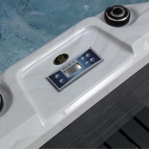 Jacuzzi de Lujo con 38 Jets, Equipado con Calentador de Temperatura Constante, Moderno Jacuzzi Exterior Independiente de Acrílico para Uso en Hoteles - Product Image 3