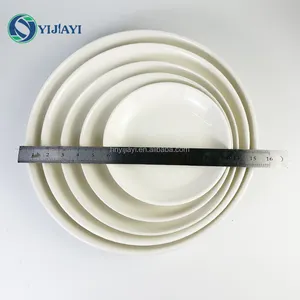 JIUWANG vente en gros de vaisselle en céramique blanche pour restaurant ensembles de vaisselle accessoires blancs dore en tonnes en vrac