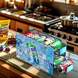 Supermarché Cola Présentoir Organisateur de canettes de soda Logo personnalisé Présentoir pour canettes de boisson - Product Image 1