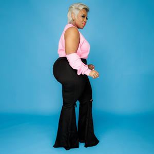 20221 नए आगमन फैशन ट्रेंड ने धुलाई पानी डेनिम जींस और महिलाओं की जींस - Product Image 4