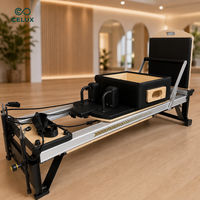 Machine de Pilates Reformer Celux de style luxueux pour entraînement complet du corps, idéale pour la maison, le studio et la salle de sport