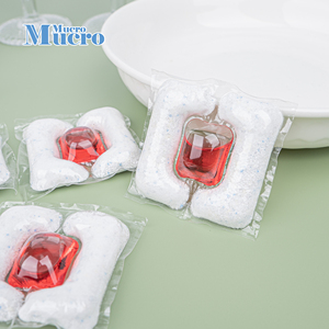 Lessive en dosettes 3-en-1 écologique avec adoucissant et <span class=keywords><strong>sel</strong></span> au parfum citron, format solide <span class=keywords><strong>pour</strong></span> une <span class=keywords><strong>vaisselle</strong></span> étincelante à chaque fois - Product Image 4