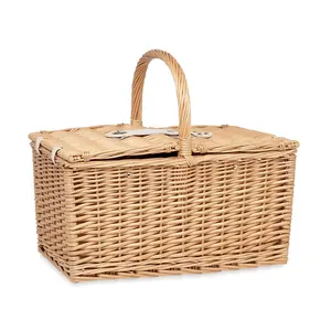 Cesta de picnic MIMBRE PLUS, merchandising personalizado - Product Image 6