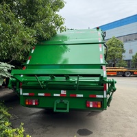 Camion de ramassage des déchets Sinotruk Howo 5cbm 8cbm, camion à ordures compactées