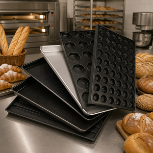 Industrielle Brotbackzubehörteile Aluminium-Bäckereiform <span class=keywords><strong>Kastenform</strong></span> Brotbackform Backblech Brotbleche für Industriebäckereien - Product Image 1