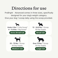 Polvo Limpiador Dental para Perros de Marca Privada, Refrescante del Aliento, Elimina la Placa, para Mascotas, Mal Aliento en Gatos y Perros