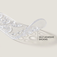 Semelles intérieures en silicone pour talons hauts 3/4, coussinets en gel pour talons douloureux, inserts en silicone pour chaussures à talons hauts pour femmes