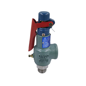 Vanne de sécurité Zhejiang Fuyu DN20 à pression réglable pour vapeur, eau et air, raccordement par bride - Product Image 1