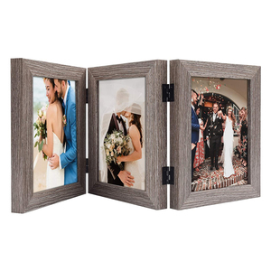 Ba Bản Lề Khung Ảnh Đứng Theo Chiều Dọc Trên Máy Tính Để Bàn Hoặc Mặt Bàn Mặt Kính Thật Bán Buôn - Product Image 1