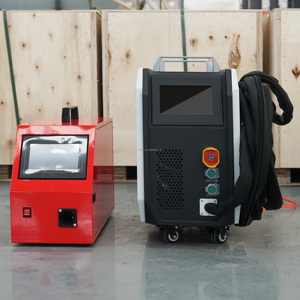 Laser à fibre portable de refroidissement par air 800W 1500W 2000W pour la fabrication des métaux - Product Image 4