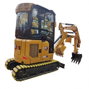 Miniexcavadora CAT 302 Usada, Miniexcavadoras Japonesas Usadas CAT 305C 305D 305E 305 304 303 302 301 con Acoplador Rápido - Product Image 1