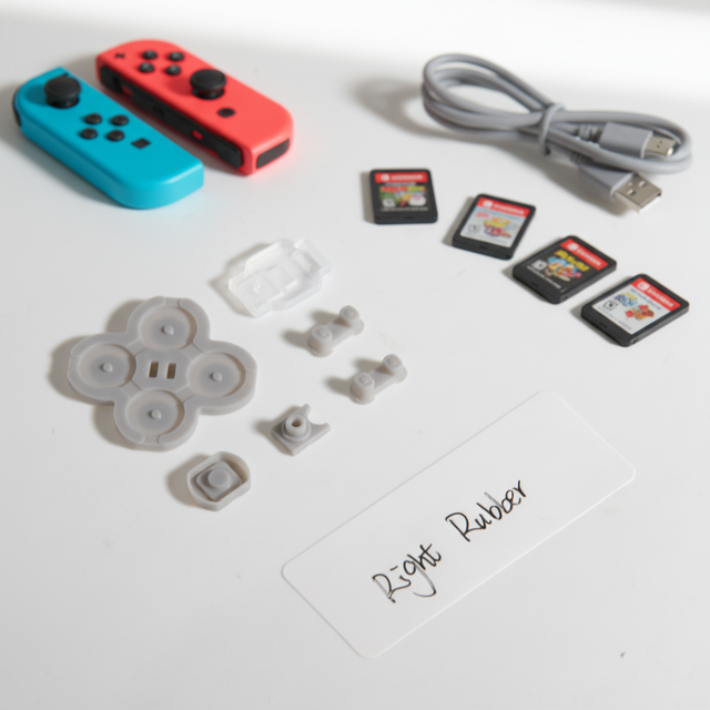 For for Controller Replacement Button Rubber Pad Left & Right Silicone Perfectly Fit Repair Parts