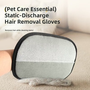 Lot de 3 Gants Anti-Puces Électrostatiques Écologiques Modernes pour Éliminer les Poils de Chat et de Chien, Aspirateur à Poils pour Usage Domestique - Product Image 2