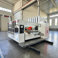 Oray 1224 Línea de Enlace Automática Completa con Transferencia por Vacío para Impresora Ranuradora para Tipos de Cartón Corrugado A/B/C/E/F/AB/BC