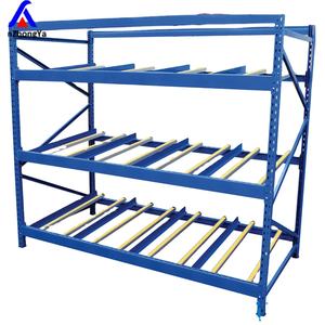 מפעל סין קל התאספו מחסן אריזת קרטון פלסטיק פח אשפה כוח משיכה מדפים - Product Image 1