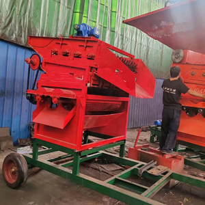 Máquina peladora de maíz con palos de cultivo, máquina integrada de pelado y trilla pequeña - Product Image 4