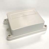 Caja de distribución de red de energía eléctrica ABS de 125*100*52mm carcasa de PCB montada en la pared impermeable para exteriores inyección electrónica