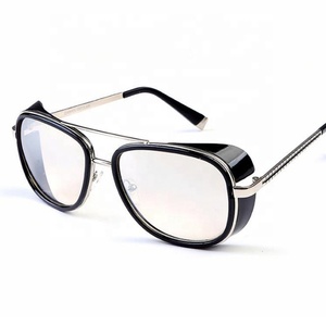 2019 Gafas de sol de diseñador UV400 Steampunk <span class=keywords><strong>Tony</strong></span> <span class=keywords><strong>Stark</strong></span> Mujer Vintage <span class=keywords><strong>Iron</strong></span> <span class=keywords><strong>Man</strong></span> 3 Gafas de sol - Product Image 3