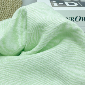 <span class=keywords><strong>Tissu</strong></span> texturé rayé respirant et doux, teint en fil, 55% lin 45% coton 160 g/m², pour chemises décontractées pour hommes et rideaux - Vente en gros - Product Image 5