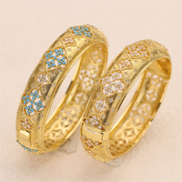 Bracelets en zircon vintage européens et américains pour femmes, design haut de gamme, bijoux plaqués or de luxe léger pour les occasions de fête