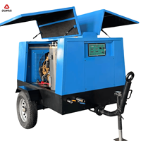 Compresseur d'air mobile diesel Plug and Play, hautement efficace et économe en énergie pour les conditions de travail complexes