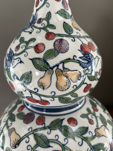 <span class=keywords><strong>Vase</strong></span> à <span class=keywords><strong>double</strong></span> <span class=keywords><strong>gourde</strong></span> en émail peint chinois, antique, famille rose, fencai, <span class=keywords><strong>vase</strong></span> à <span class=keywords><strong>double</strong></span> <span class=keywords><strong>gourde</strong></span> - Product Image 4
