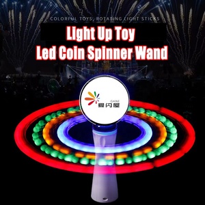 Precio al por mayor de fábrica LED Light up <span class=keywords><strong>Magic</strong></span> Spinning <span class=keywords><strong>Wand</strong></span> para niños como regalos de Navidad de Halloween - Product Image 6