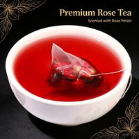 Té de Hibisco, Rosa y Morera para la Energía - Bolsitas de Té Piramidales con Hierro Natural para Mujeres