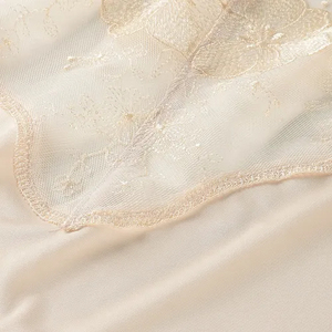 เซ็ตชุดนอนที่บ้านของผู้หญิงชุดชั้นในโพลีเอสเตอร์เนื้อเรียบ2025ดึงดูดใจ - Product Image 3