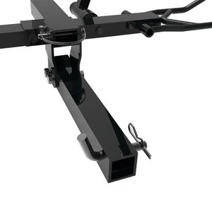 Support de vélo monté à l'arrière en acier pour 3 vélos, sac de support monté sur le coffre, <span class=keywords><strong>attelage</strong></span> de destination, 4 supports de vélo, offre spéciale 2022 - Product Image 5