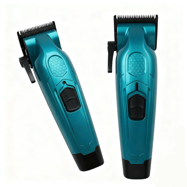 Premium Professional BLDC Motor Hair Clipper Aluminum Housing High Torque Brushless Cordless Trimmer for Barbers and Salons