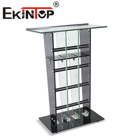 Podium Ekintop Podiums d'église Carton transparent École extérieure Mobilier commercial moderne Pupitre de chaire