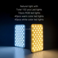 Inveer nouveau RGB LED rétro-éclairage sur caméra DV-L7RB de lumière de remplissage photographique pour caméra vidéo prise de vue lumières de photographie